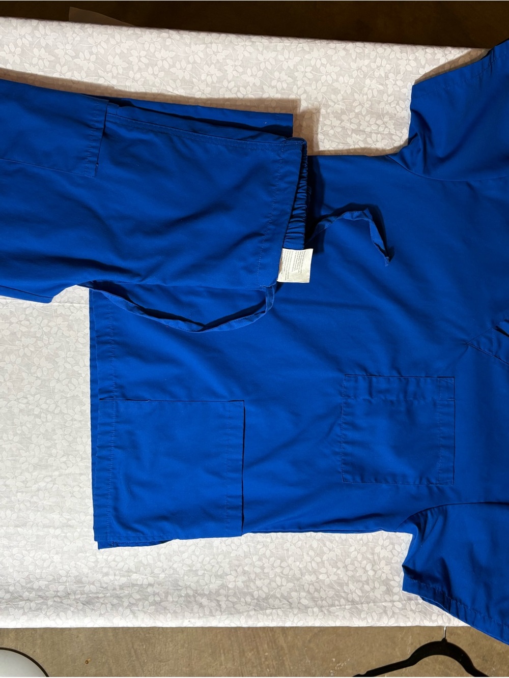 Classic Royal Blue Women's Athletic Scrub Set